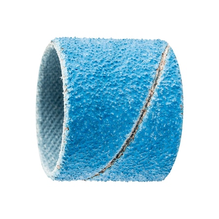 Pferd 7/8" x 3/4" Spiral Band - Cylindrical Type, Alu. Ox. INOX 80 Grit 41409